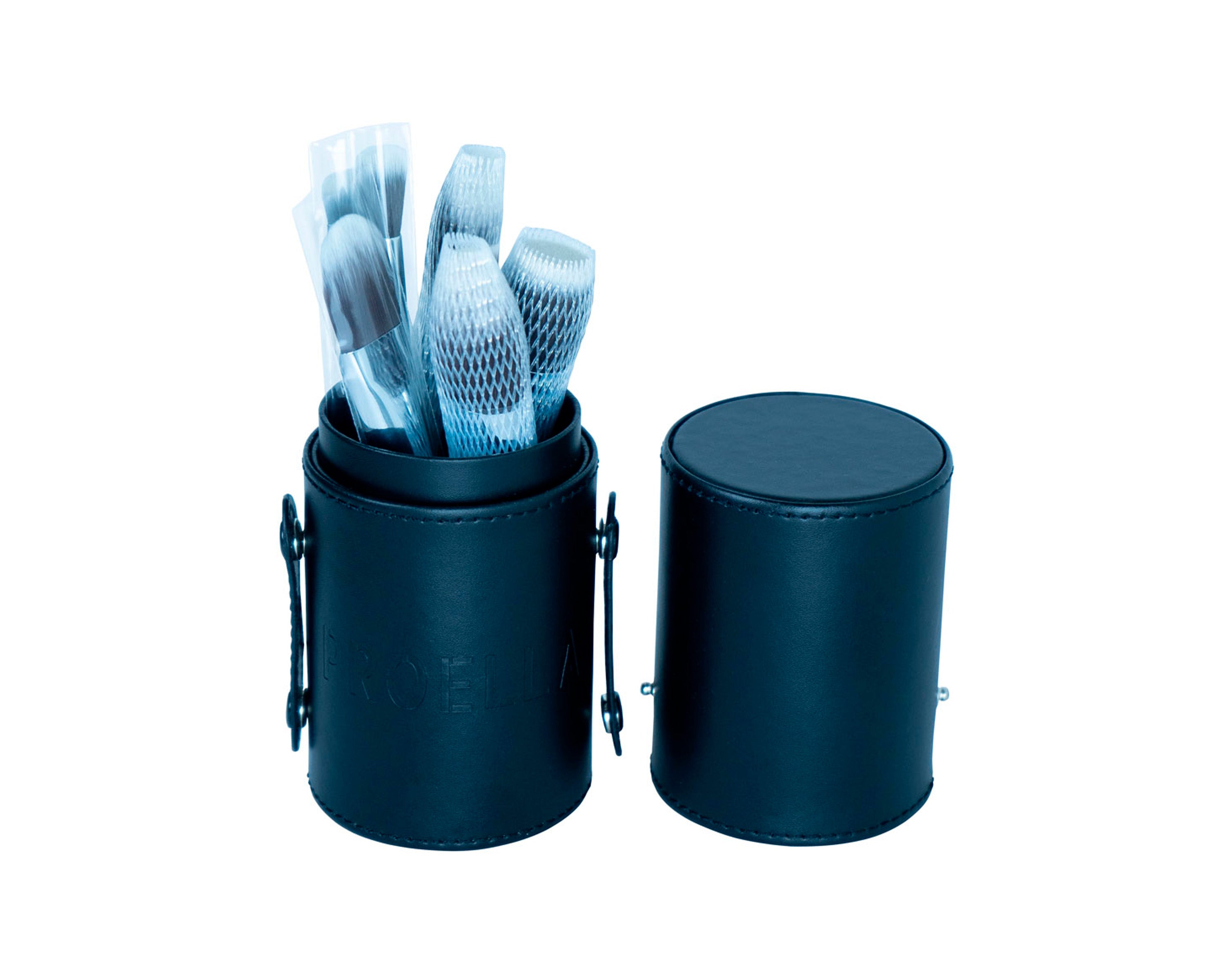 Set de 7 Brochas de Maquillaje con contenedor
