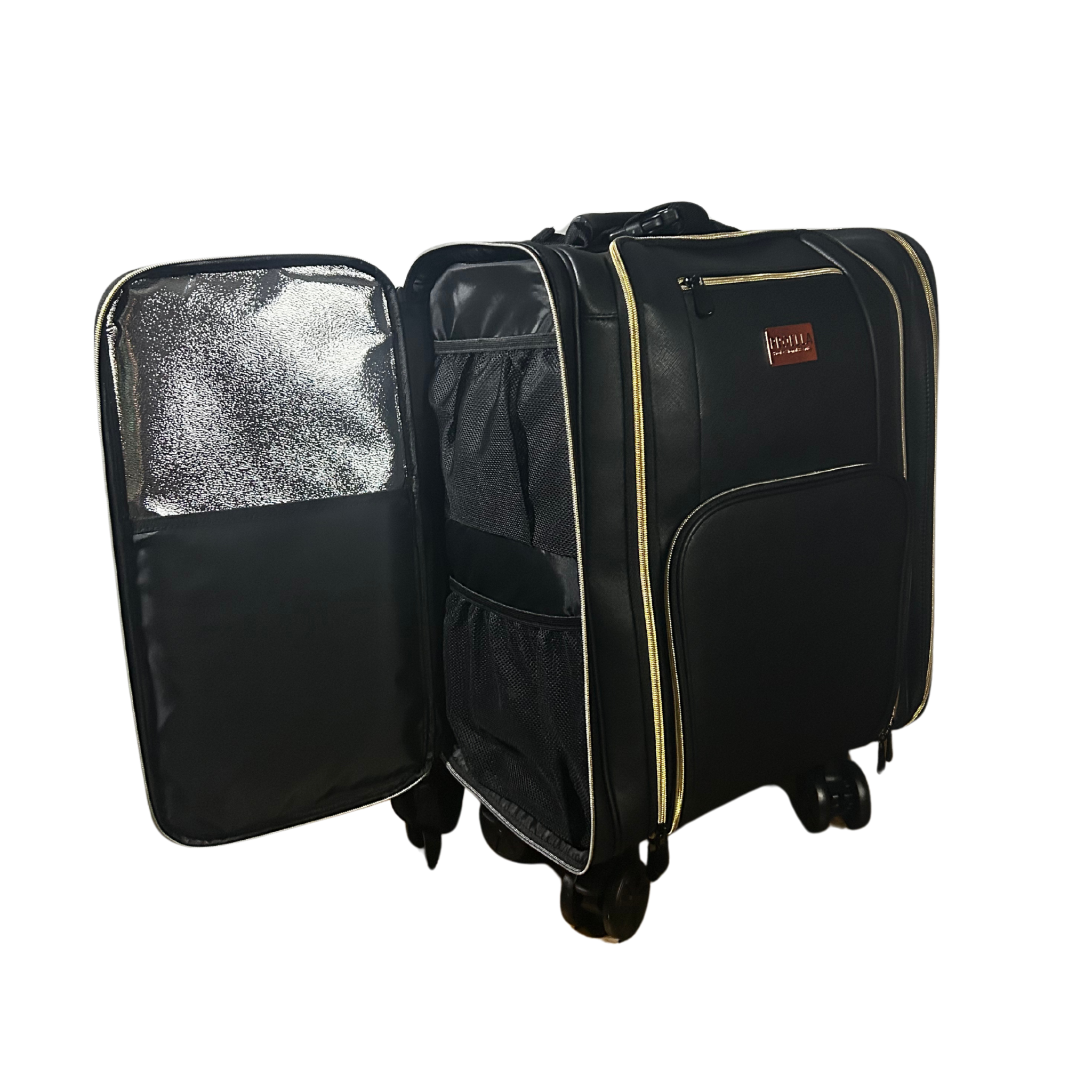 Maleta Mochila Roller con cosmetiqueros y bolsillo Talla M 2.0