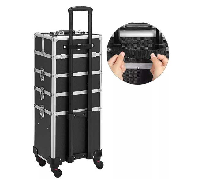 Maleta Profesional Estilista, Manicurista, Maquillaje 4 en 1