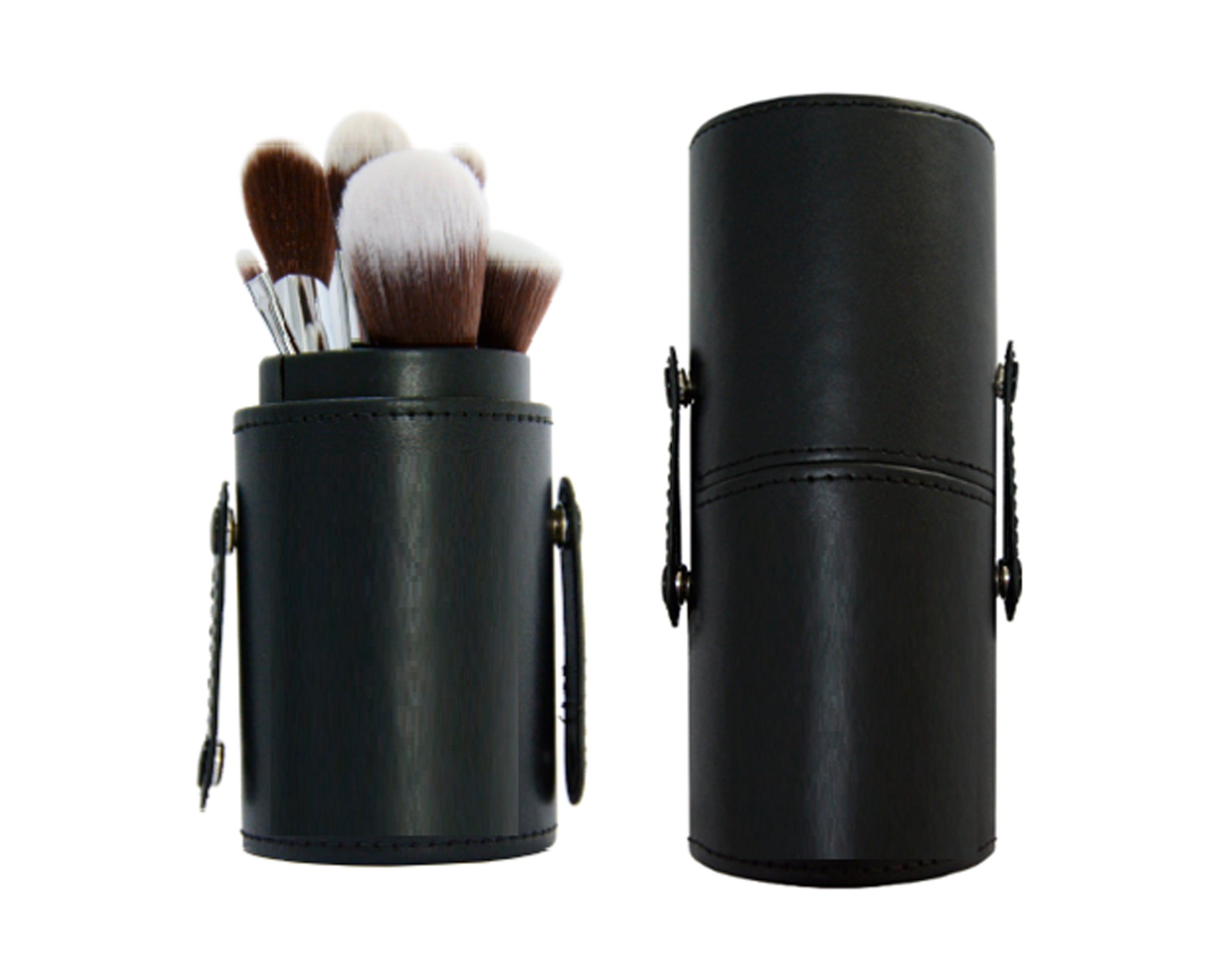 Set de 7 Brochas de Maquillaje con contenedor
