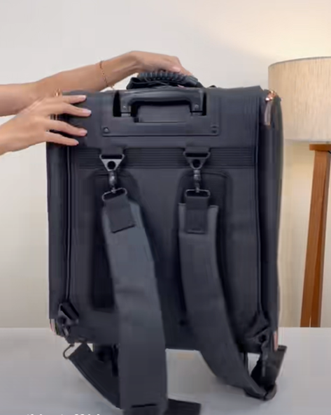 Maleta Mochila Maquillaje- Peluquería de Viaje