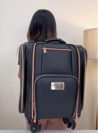 Maleta Mochila Maquillaje- Peluquería de Viaje