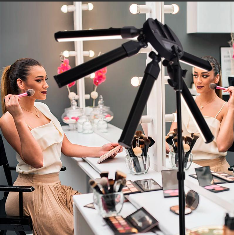 Iluminación LED Profesional Fotografía Estrella 6 Focos